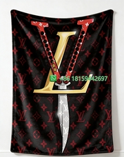 Louis Vuitton Throw Blankets